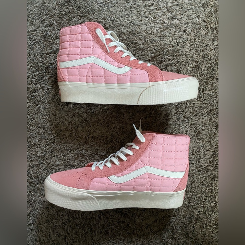 Joe Freshgoods x Sk8-Hi Vans Reissue Platform Coral Almond Size 13 Worn Once '